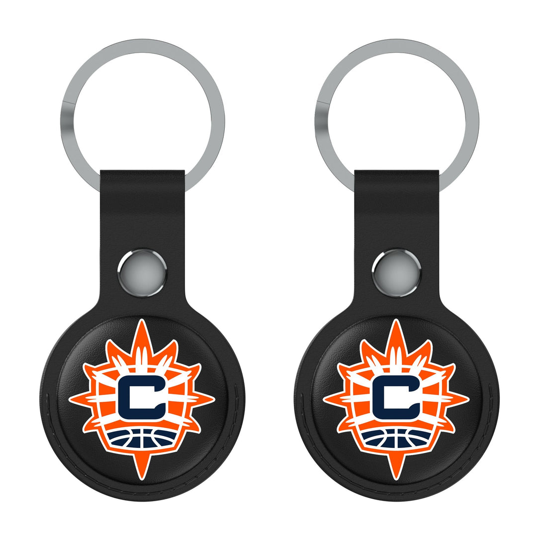 Connecticut Sun Insignia Black Airtag Holder 2-Pack