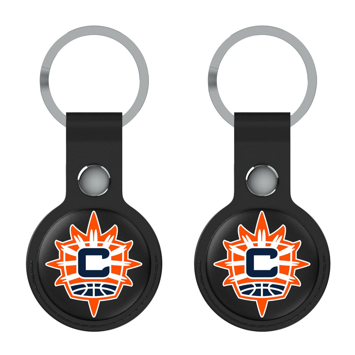 Connecticut Sun Insignia Black Airtag Holder 2-Pack