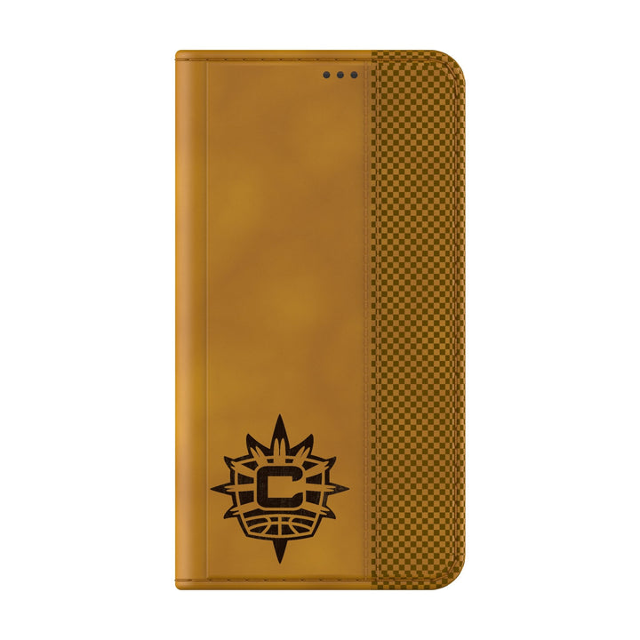 Connecticut Sun Burn Folio Phone Case for Samsung Galaxy