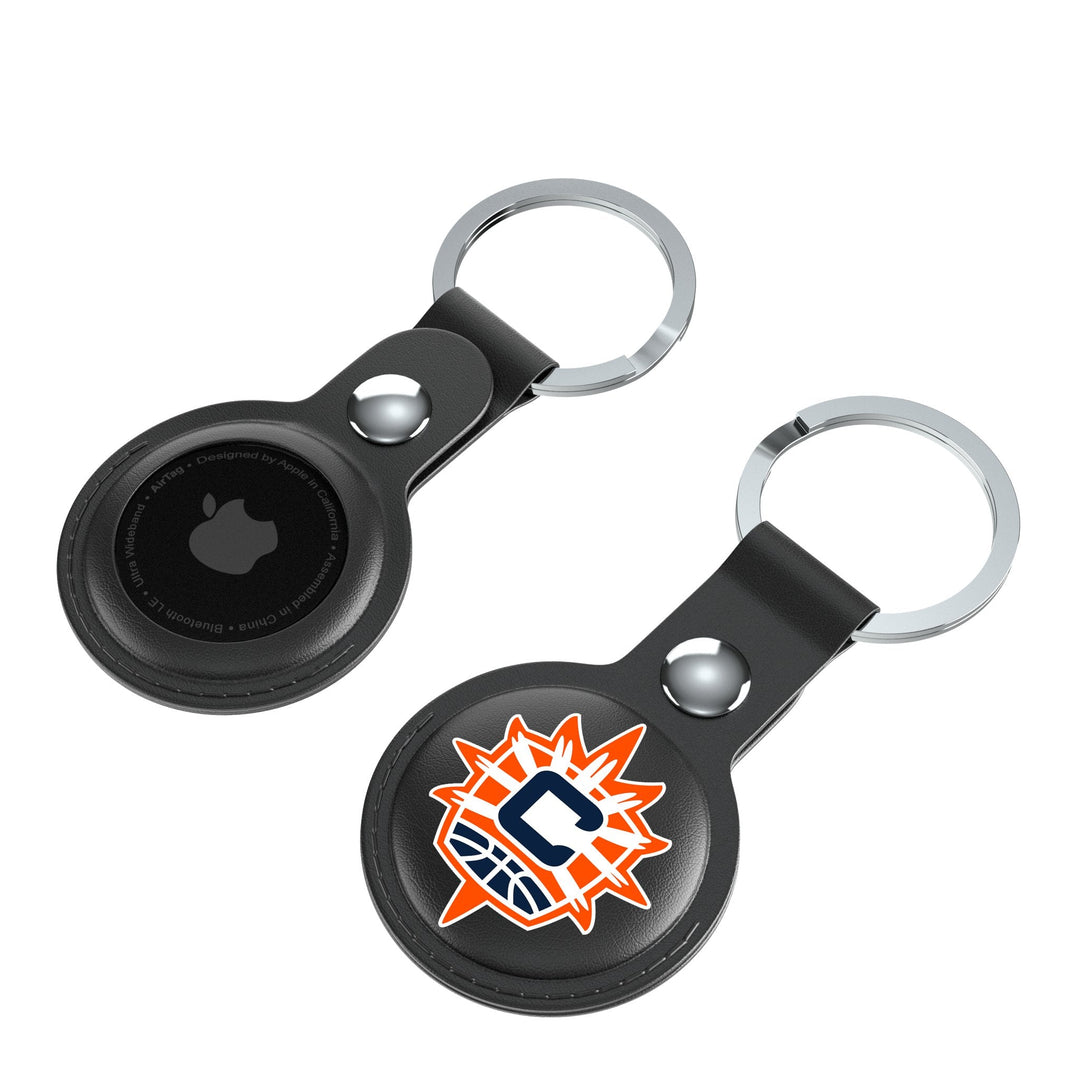 Connecticut Sun Insignia Black Airtag Holder 2-Pack