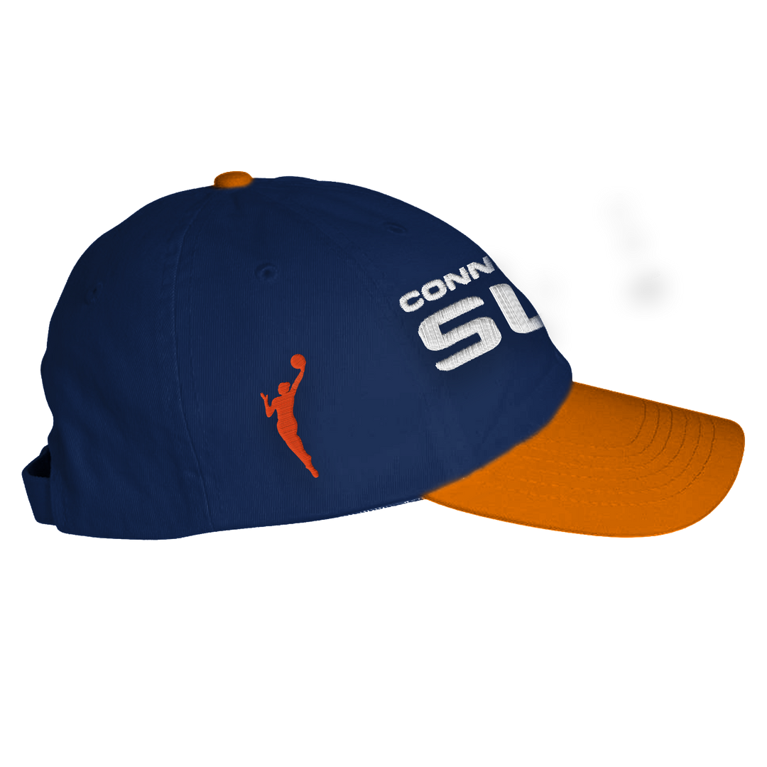 Navy and Orange Dual Tone Hat
