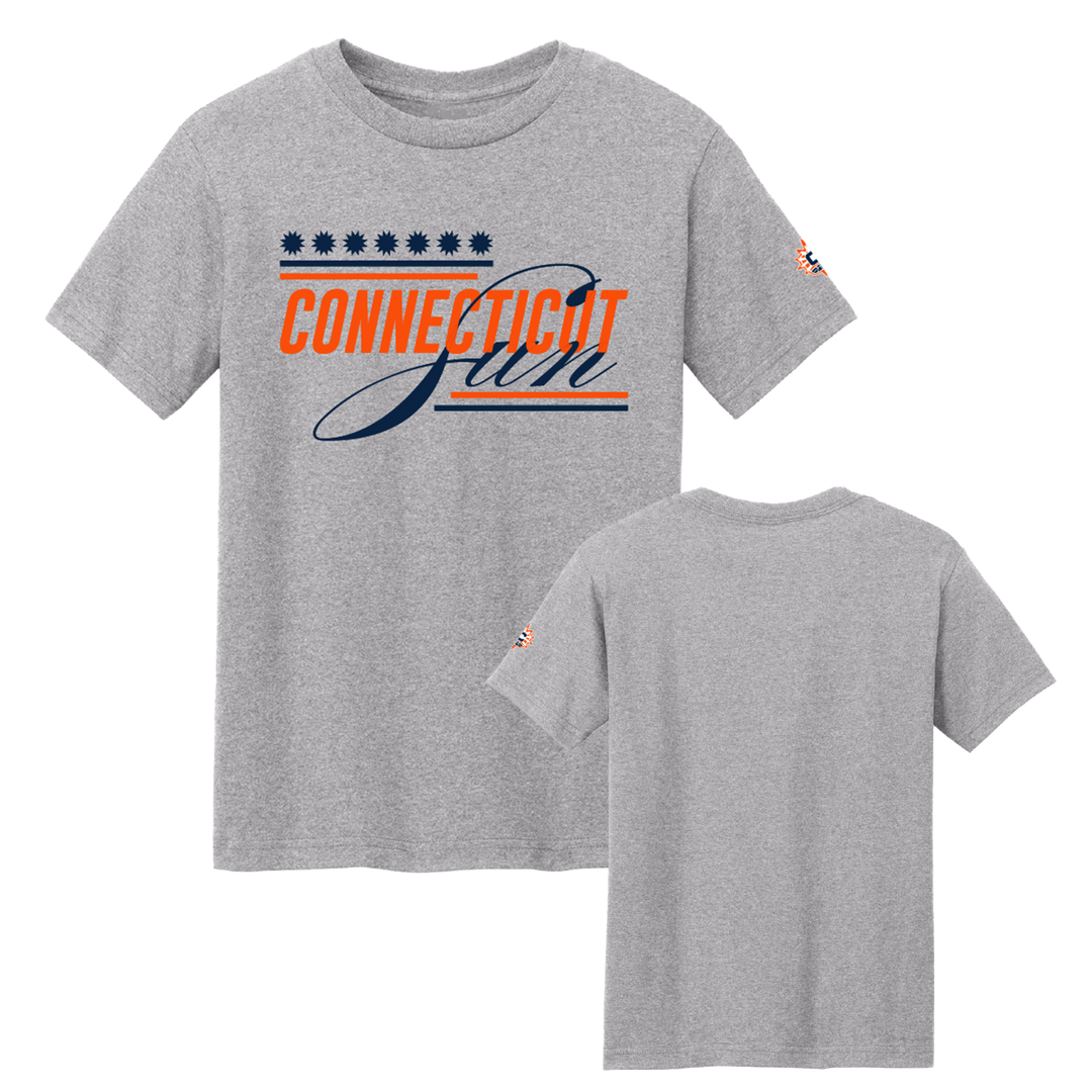 Connecticut Sun Baseline Script T-Shirt