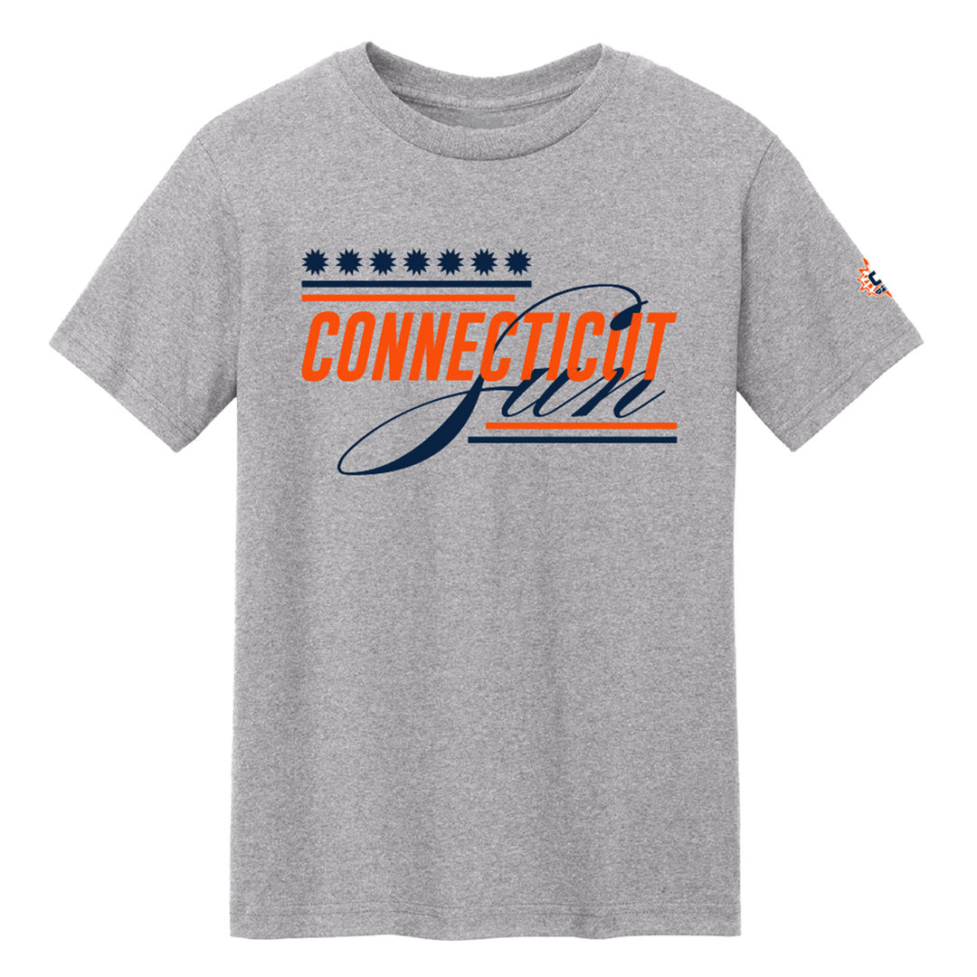 Connecticut Sun Baseline Script T-Shirt