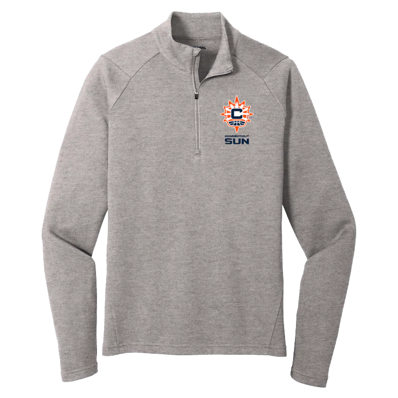 Connecticut Sun Logo 1/4 Zip Sweatshirt
