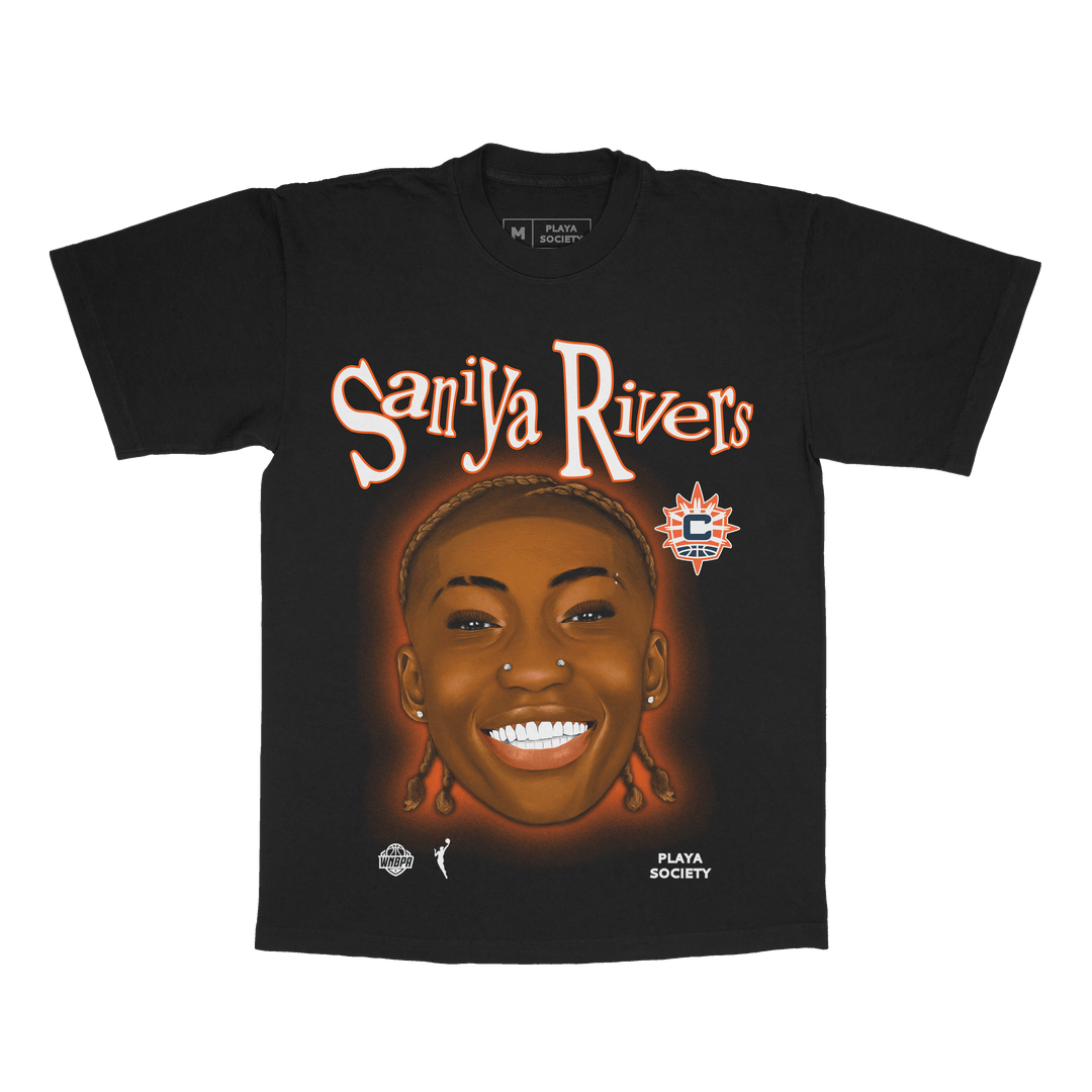 Connecticut Sun Playa Society Sketch T-Shirt - Saniya Rivers
