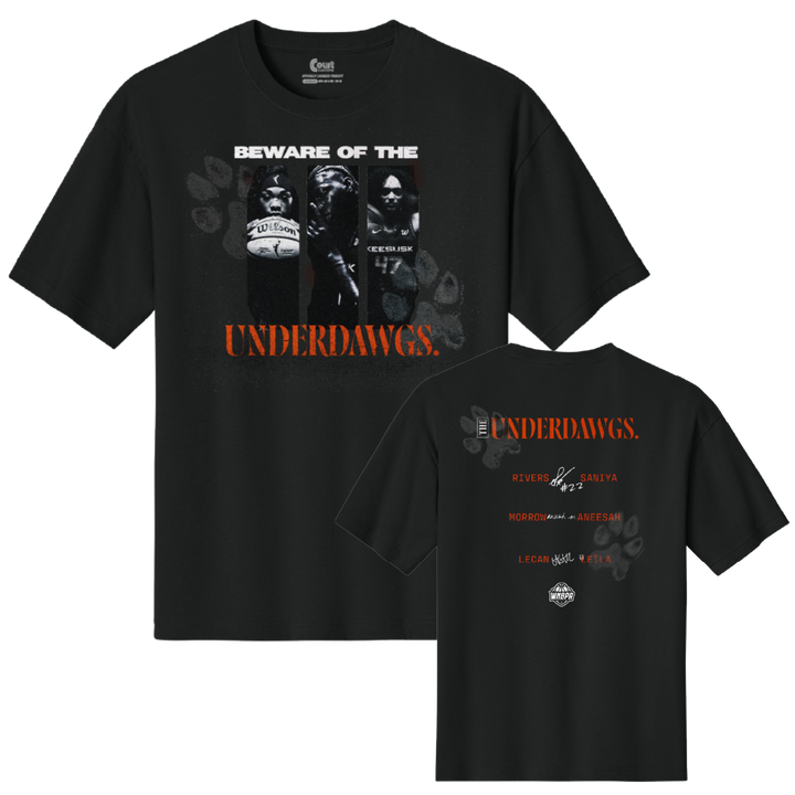 Connecticut Sun The Underdawgs T-Shirt - Rivers, Morrow & Lecan