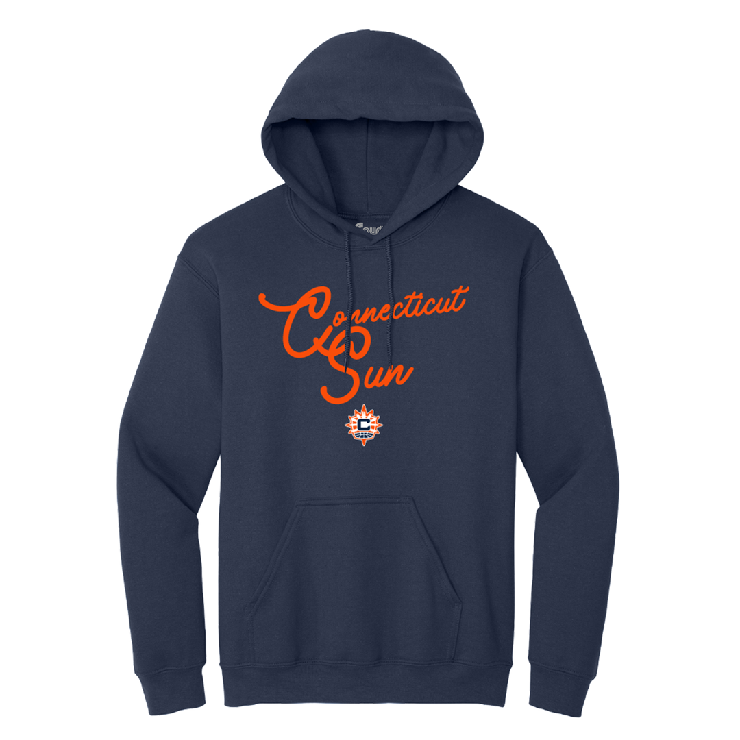 Connecticut Sun Vintage Script Hoodie