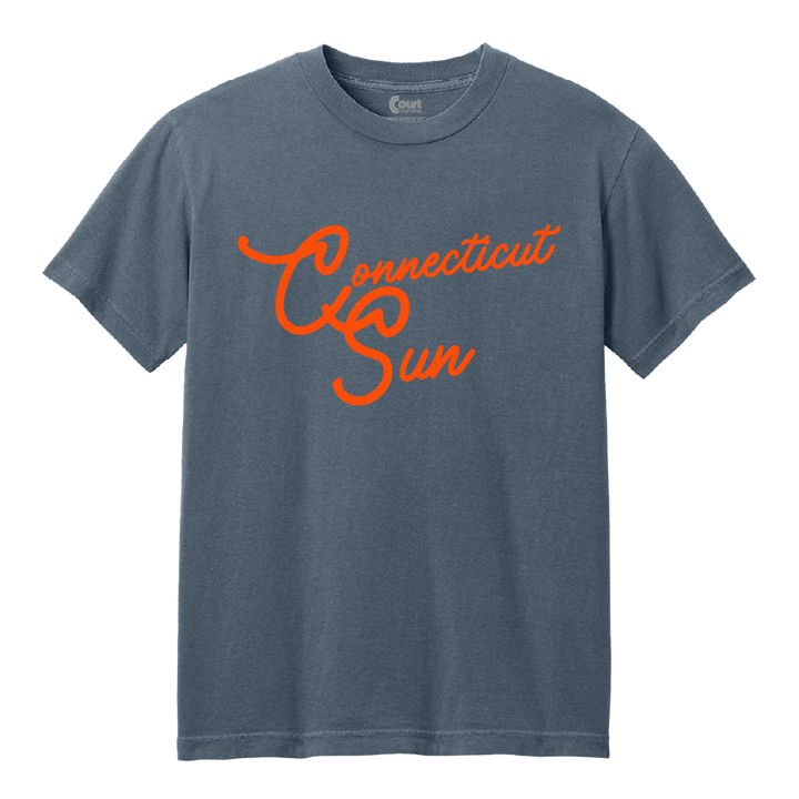 Connecticut Sun Vintage Script T-Shirt