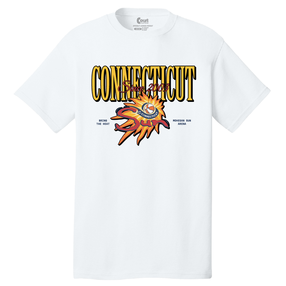 Connecticut Throwback Sun Logo T-Shirt