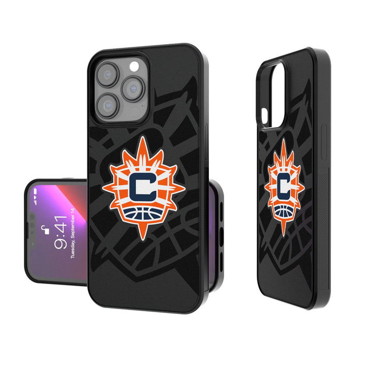 Connecticut Sun Monocolor Tilt Bump Phone Case