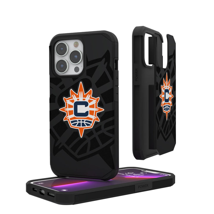 Connecticut Sun Monocolor Tilt Rugged Phone Case