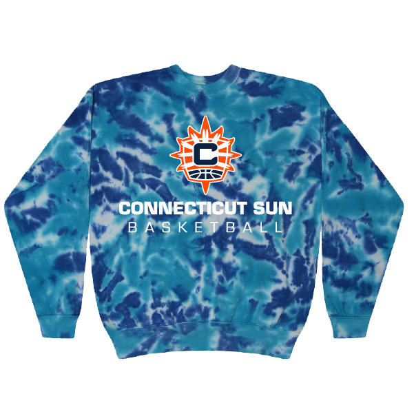 CT Sun Logo Tie-Dye Crewneck Sweatshirt