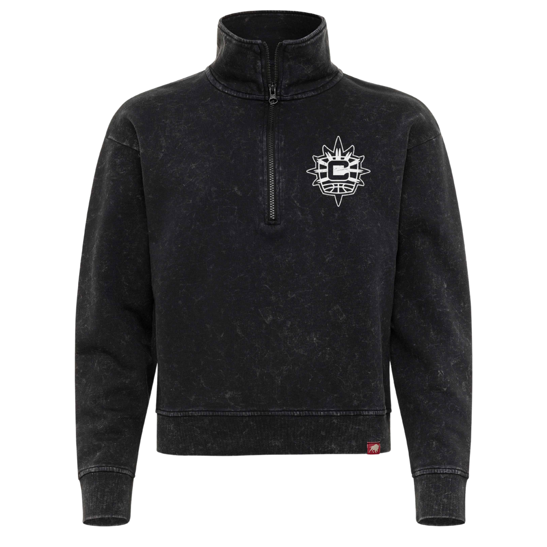 Womens Sportiqe x Sun Vintage 1/4 Zip