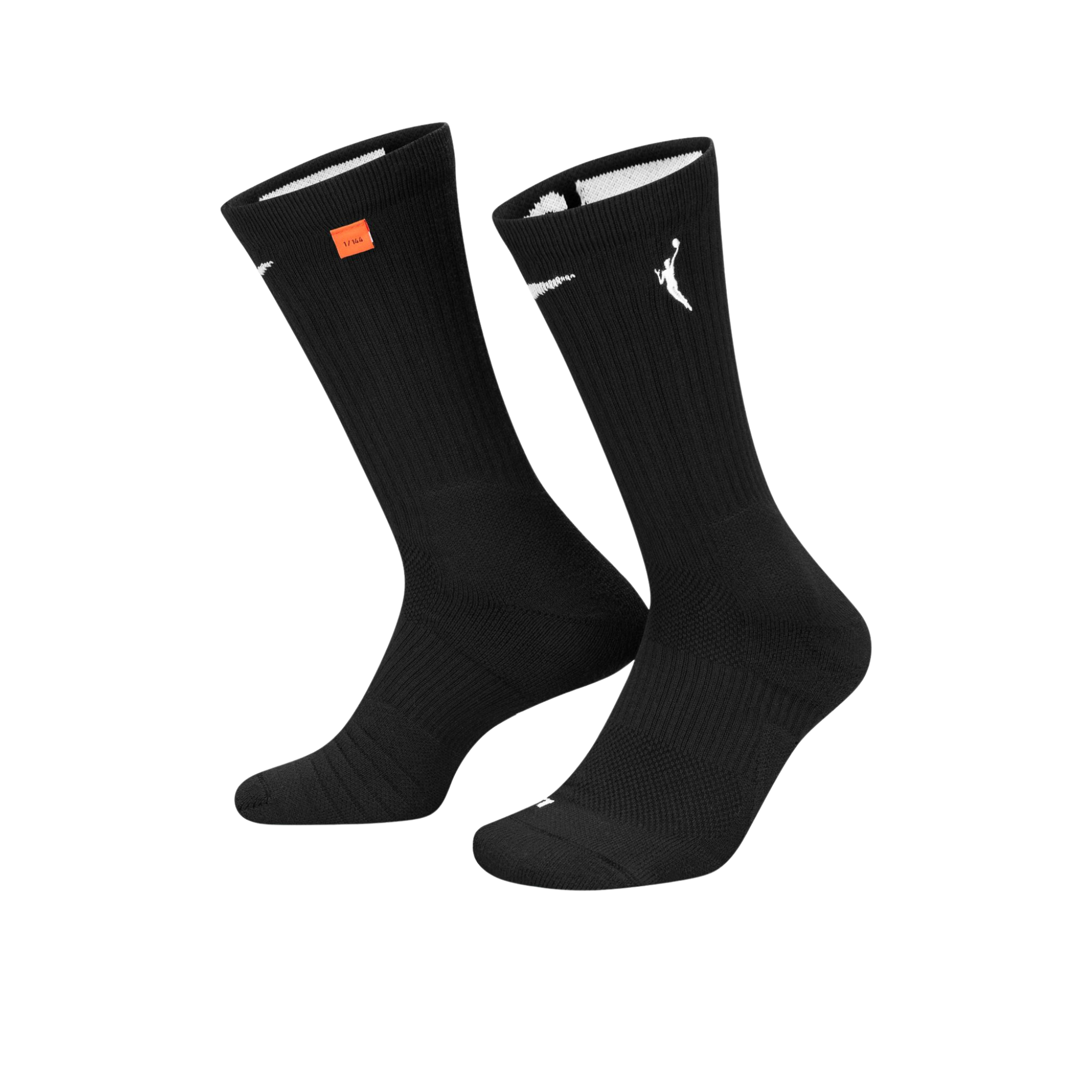 black basketball socks nike