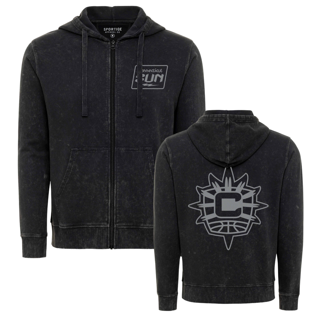 Sportiqe x Sun Vintage Full Zip Hoodie
